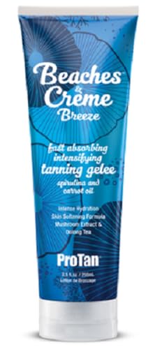 Pro Tan Beaches and Creme Breeze Fast Absorbing Intensifying Tanning Gelee (250ml)