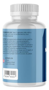 Nutrizet Ltd Nerve Fresh | Powerfull Nerve Support | One Months Supply | 60 Capsules | Vegan