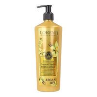 LORENTI TOKYO & SEOUL Lorenti Body Cream Lotion | Argan Oil & Vanilla Body Lotion | Ultra Nourishing Multi Vitamin Repair 400ml