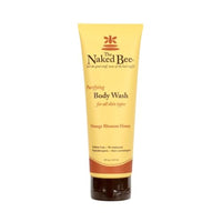 The Naked Bee Sulfate-Free Body Wash Shower Gel | All Skin Types Hypoallergenic Orange Blossom Honey, 237ml – Hydrating, Cruelty-Free, Paraben-Free, and Organic Skincare