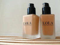 Lola Make Up by Perse LOLA Balancing Oil Free Liquid Foundation Full Coverage - Outlet With Soya Protein and SPF 15 (R037-08)