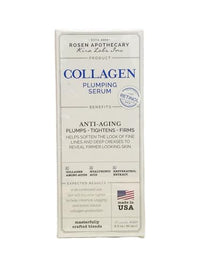 Rosen Apothecary Collagen - Plumping Serum with Retinol - Anti-aging & Plumps & Tightens & Firms | 60mL [Super Size]