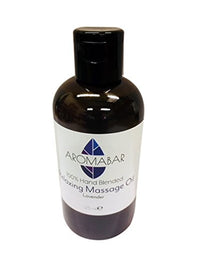 Aromabar Relaxing Massage Oil Gift Set (3 x 125ml) Relaxing (Lavender), De-Stress (Lavender, Orange & Bergamot) and Balancing (Lavender & Geranium) Boxed Destress and Unwind