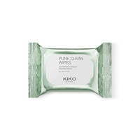 KIKO Milano Pure Clean Wipes Mini, Mini Make-Up Remover Wipes For The Face, Eyes And Lips