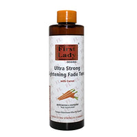 FIRST LADY First Lady Ultra Strong Carrot Skin Brightening Face Toner 200ml - with kojic Acid & aha Lactic Acid, Fade hyperpigmentation, Dark Spots, Acne, Glow Tonic, Melanin, Toning