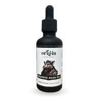 Generic Origin's Beared-Boar Oil. Organic Tallow and Natural Oils to Help Growth. Nourishes, Moisturises and Conditions Beard. Cedarwood + Sandalwood Scent. 50ml Dropper Bottle | Mens Essential Gift