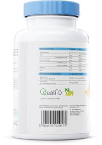 Osavi Vitamin D3 + K2, 2000IU + 100mcg - 120 softgels