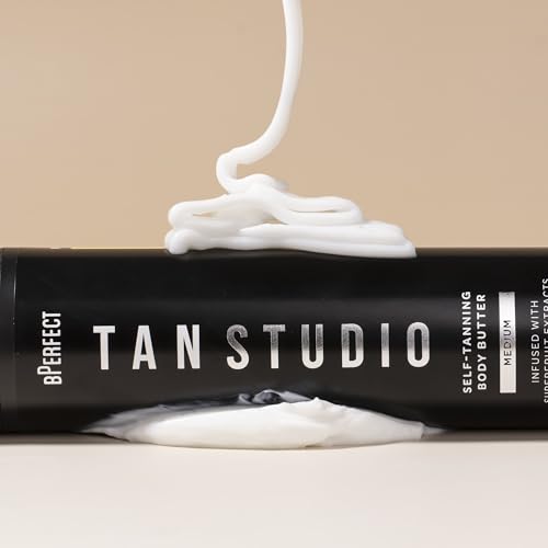BPerfect Tan Studio - Gradual Tanning Body Butter with Shea Butter & Aloe Vera, Medium, 200ml