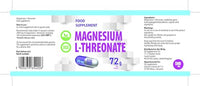 Hepatica Magnesium L-Threonate 2000mg per Serving | 120 Vegan Capsules | High Strength Brain, Memory & Heart Health Support | 3rd Party Lab Tested | Non-GMO & Gluten-Free
