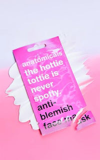 anatomicals Anatomicals Anti Blemish Beauty Face Mask 15ml - The Hottie Tottie is Never Spotty, Face Masks Skincare Bundle, 3 Pack