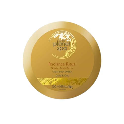 Avon Planet Spa Radiance Ritual Golden Body Butter Gold and Oud 200ml