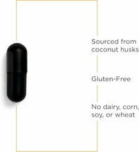 Integrative Therapeutics Activated Charcoal - Digestive & Gut Health Supplement* - Gastrointestinal Support* - Gluten-Free & Dairy-Free - 100 Capsules (50 Servings)