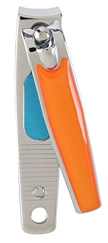 ColourBurst Nail Clippers, Assorted Colours (Pack of 1)