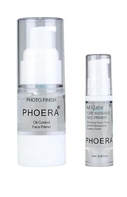 ONEKLIK PHOERA Primer Pore Primer Under Foundation Full Coverage Oil control Long lasting Makeup Foundation Primer Oil Free Makeup Base (6 ml)