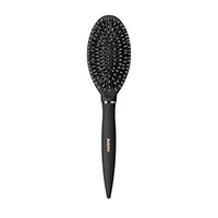 BaByliss Styling Smoothing Hair Brush, Nylon and Boar Bristle Hair Brush, Sleek and Shiny Finish, Black