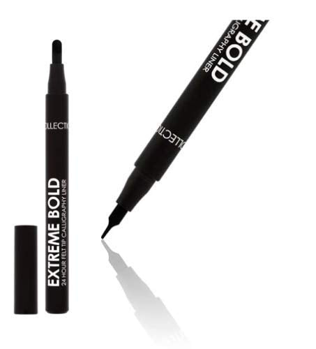 Collection Extreme Bold 24h Felt Tip Calligraphy Liner 01 Black