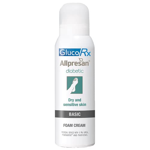 GlucoRx Allpresan Diabetic Foot Foam Cream Basic 125ml