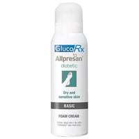 GlucoRx Allpresan Diabetic Foot Foam Cream Basic 125ml