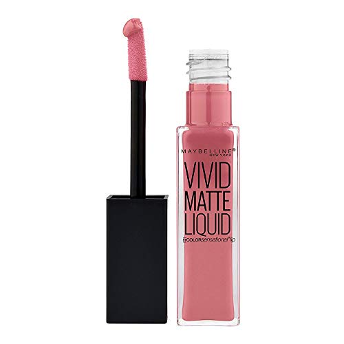 Glory Cosmetics Maybelline Color Sensational Vivid Matte Liquid Lipstick, Number 05 Nude Flush