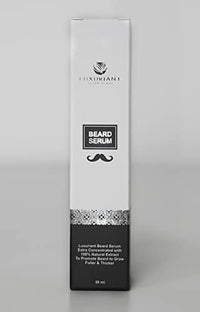Generic LUXURIANT Beard Grooming Kit For Men - Beard Serum for Men - Beard Growth Serum - Gifts For Him - Complete Beard Care (50 ML)