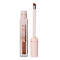 Revolution Beauty London Revolution, Skin Silk Radiant Serum Under Eye Brightener, Hydrates & Smooths Under Eye with Hyaluronic Acid & Squalane, Vegan & Cruelty-Free, Dark Orange, 4ml