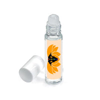 Simply Essential Sacral Chakra Pulse Point Roller Ball Oil with Lavender, Geranium, Clary Sage and Ylang Ylang 10ml Roll on Blend