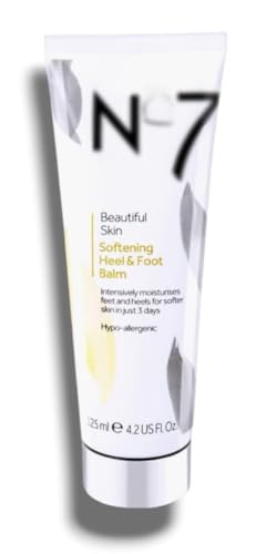 Generic Nō7 | Beautiful Skin - Softening Heel & Foot Balm | Hypoallergenic | Expertly Formulated to Help Intensively Moisturise Hard-Working Feet, Visibly Softening Hard Rough Skin in Just 3 Days | 125mL