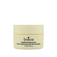 boscia Peptide Trio Eye Cream - Vegan, Cruelty-Free, Natural and Clean Skincare | Age-Defying Eye Cream with Peptide Blend and Organic Botanical Oils
