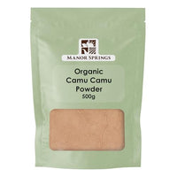 MANOR SPRINGS Organic Camu Camu Powder 500g by Manor Springs Organic