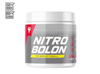 Trec Nutrition TREC Nutrition NitroBolon - Advanced Pre-Workout Creatine Stack with Citrulline, Arginine, and More - Tropical Flavour - 300g Powder