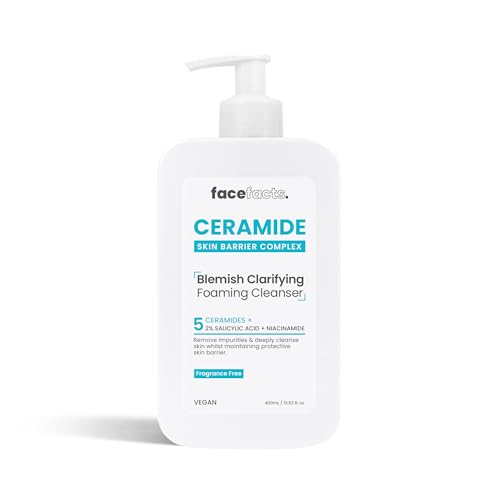 Face Facts Ceramide Blemish Clarifying Foaming Cleanser | Cleanses + Strengthens | 400ml