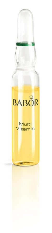 BABOR AMPOULE CONCENTRATES Multi-Vitamin, anti-aging retinol serum to strengthen and protect, with biotin & vitamin A, B5 and E, 14ml
