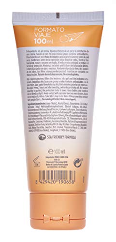 ISDIN Fotoprotector Gel Cream SPF 50 (100ml), Refreshing and hydrating Sun Cream, Rapid Absorption, Water Resistant