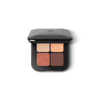 KIKO Milano Bright Quartet Eyeshadow Palette 03 | Palette With Four Baked Eyeshadows For Wet And Dry Use