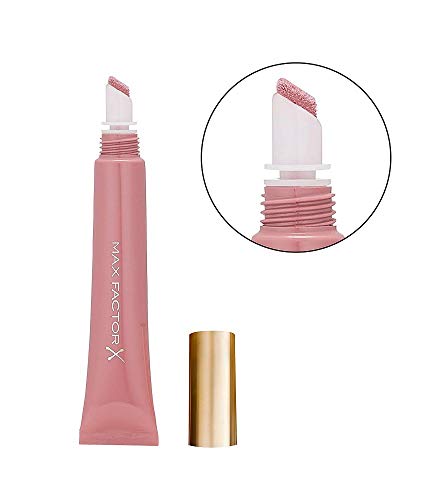 Max Factor Colour Elixir Lip Cushion Gloss with Mineral Oil and Vitamin E, Shine in Glam, 9 ml