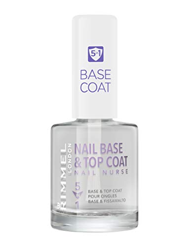 Rimmel London Nail Base & Top Coat, 12ml