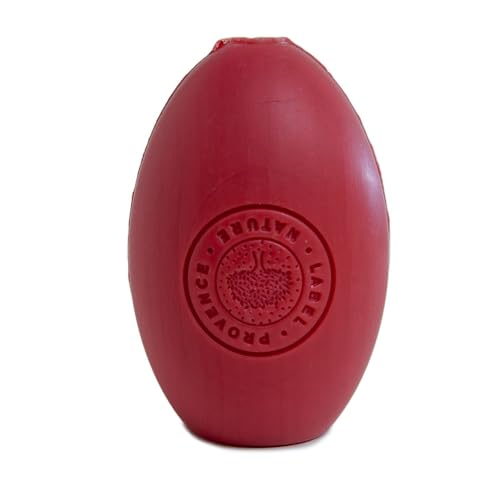 Label Provence Nature Label Provence Savon de Marseille - French Soap on a Rope Made With Fresh Organic Donkey Milk - Natural Soap and Easy To Use Hand Wash - Strawberry Fragrance - 270g