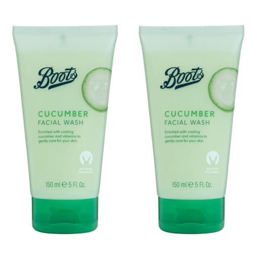BOOTS | Cucumber Facial Wash | 150mL [ x2 Pack ]