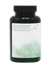 Moringa Capsules | 500mg Moringa Leaf per Capsule | 120 Vegan Capsules | Botanical Supplement | G&G Vitamins