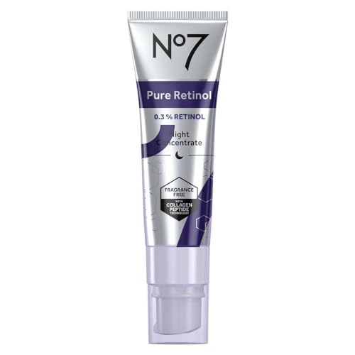 No7 Pure Retinol (0.3% Retinol) Night Concentrate 30ml (pack of 1) - Fragrance Free