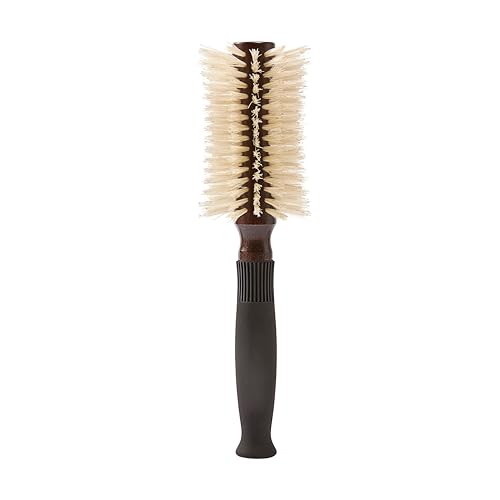 Christophe Robin Pre-Curved Blowdry Hairbrush – Professional Round Brush for Volume & Smooth Blowouts, Gentle on Scalp, Ideal for All Hair Types