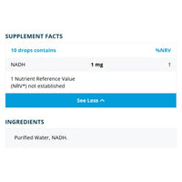 Metabolics Vitamin B3 Nicotinamide (NADH) | (100ml) B3 Liquid Supplement | Additive Free