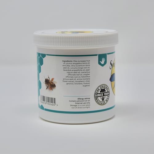 Songbird Naturals Active Massage Wax 550g - Warm & Spicy Scent - Unisex - Adults, Particularly Athletes & Sports Enthusiasts
