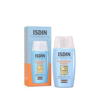 ISDIN Fusion Water Magic SPF50 50ml | Daily facial sun cream | Ultra-light texture (Pack of 1)