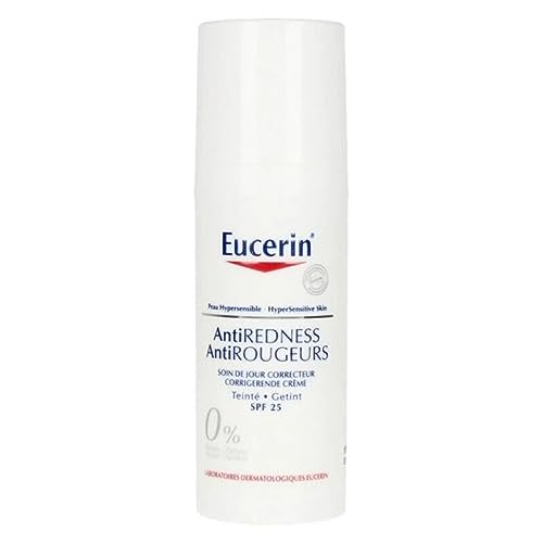 Eucerin Anti-Redness Cream with Colour Corrector SPF25+, 50 ml (Pack of 1)