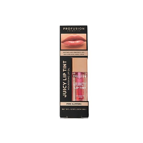 Profusion Cosmetics PROFUSION COSMETICS JUICY LIP TINT - NOURISHING LIP OIL: PINK SLIPPERS