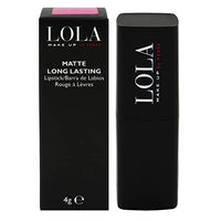 Lola Make-Up Matte Long Lasting Lipstick, Red, Enriched With Vitamin E & Jojoba Oil, Vegan, No. 112 Very Berry