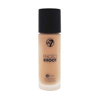 W7 Photoshoot Foundation - Rich and Full Formula - Long Wear, Budge-Proof Coverage (Natural Beige)