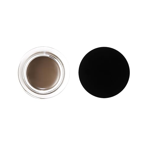 e.l.f. Lock On Liner And Brow Cream, Lightweight, Versatile, Defines, Sculpts, Shades, Contours, Medium Brown, 5.5 gram