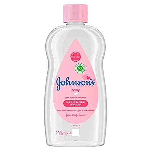 Johnson's Baby Oil, 300ml, White